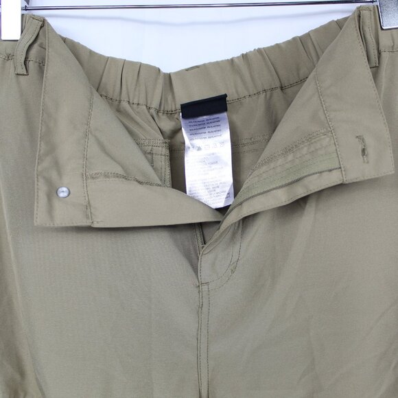 Pudolla Men's Hiking Cargo Shorts Quick Dry Outdoor Travel Leisure Khaki Size XL - Picture 2 of 6